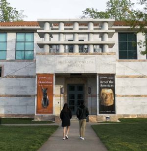 Michael C. Carlos Museum entrance on the quad